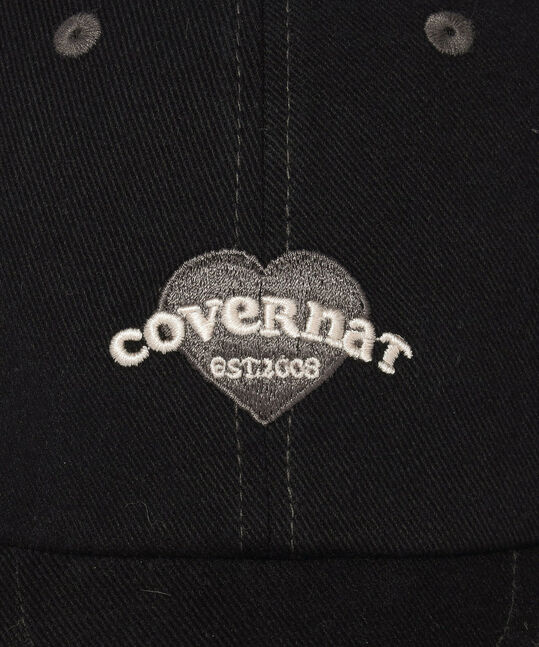 WOMEN CLOVER HEART COOPER LOGO BASIC STANDARD FIT BALL CAP