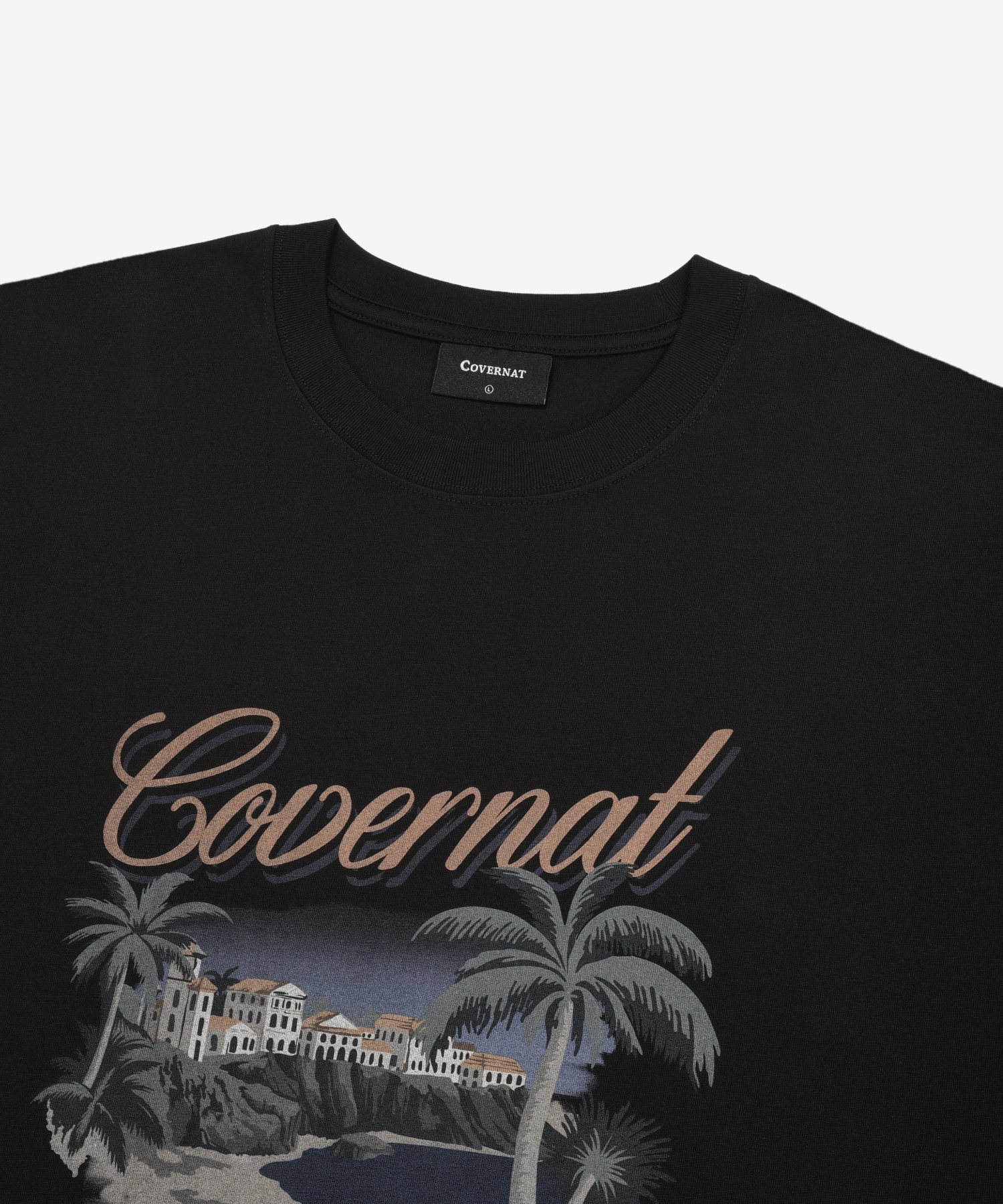 COOL COTTON TROPICAL GRAPHIC T-SHIRT