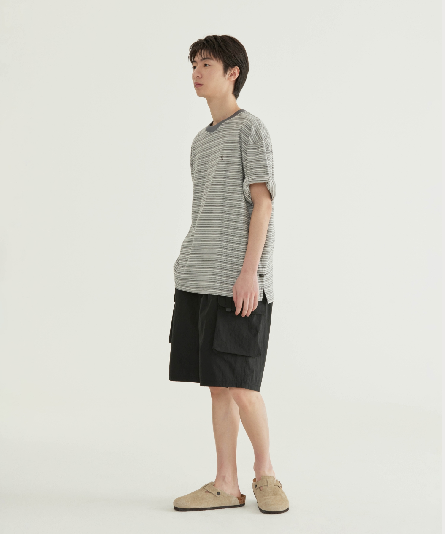 BERMUDA CARGO NYLON SHORTS