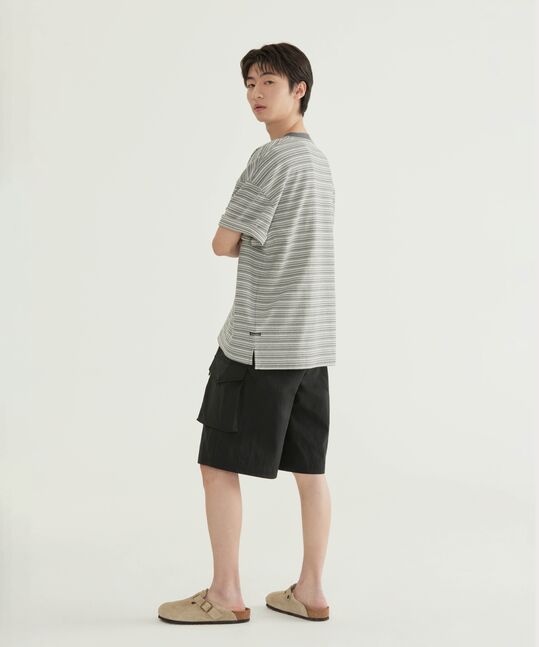 BERMUDA CARGO NYLON SHORTS