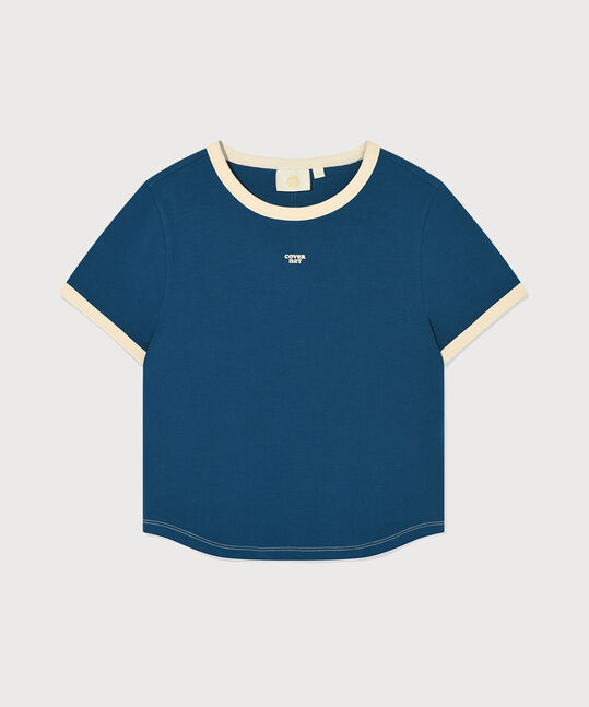 WOMAN BABY FIT RINGER T-SHIRT