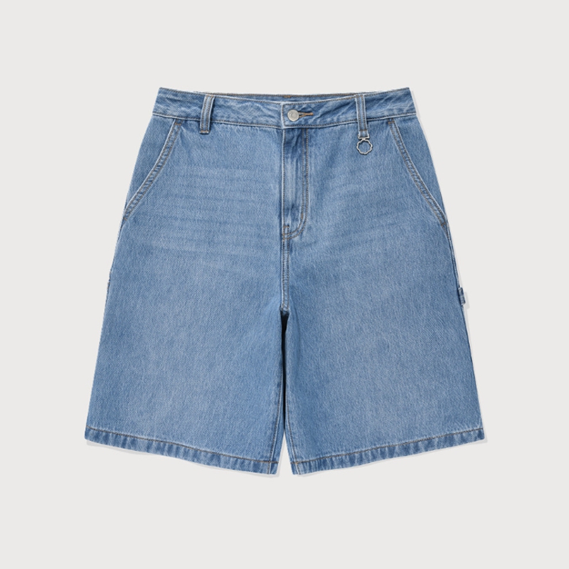 WOMAN BERMUDA DENIM SHORTS