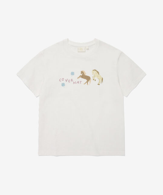 WOMAN TWIN PONY T-SHIRT