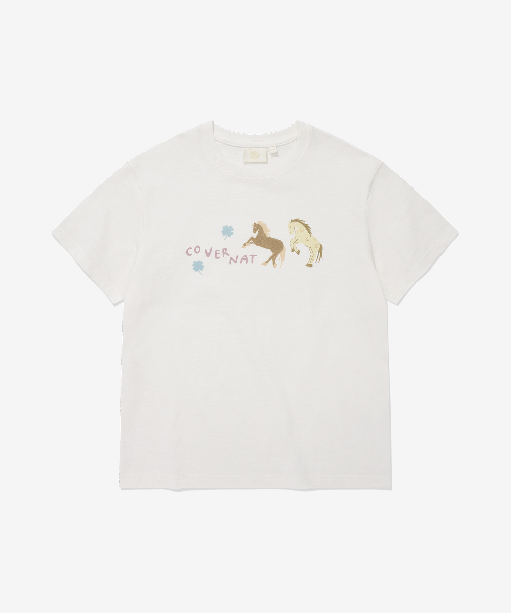WOMAN TWIN PONY T-SHIRT