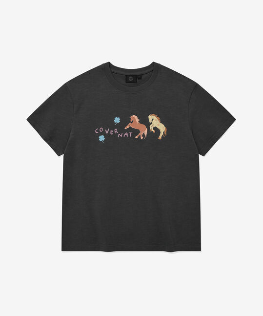 WOMAN TWIN PONY T-SHIRT