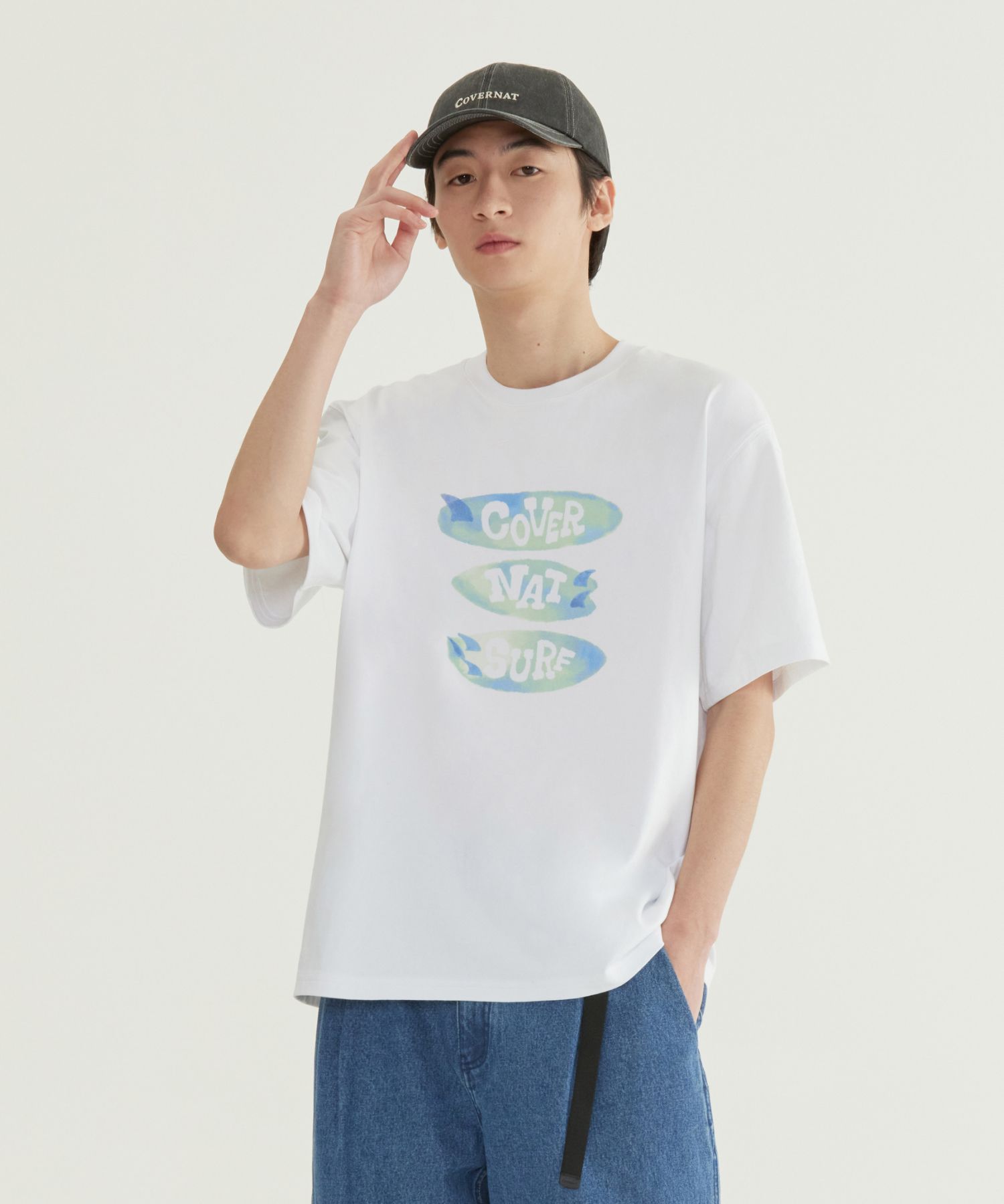 COOL COTTON WHALE GRAPHIC T-SHIRT