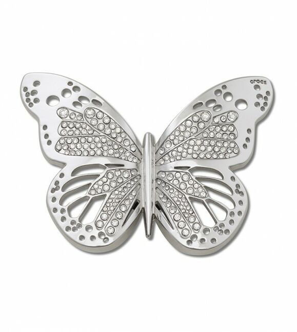 Silver Cutout Butterfly