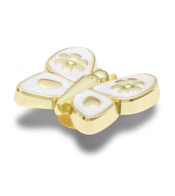 Gold Pearlized Butterfly