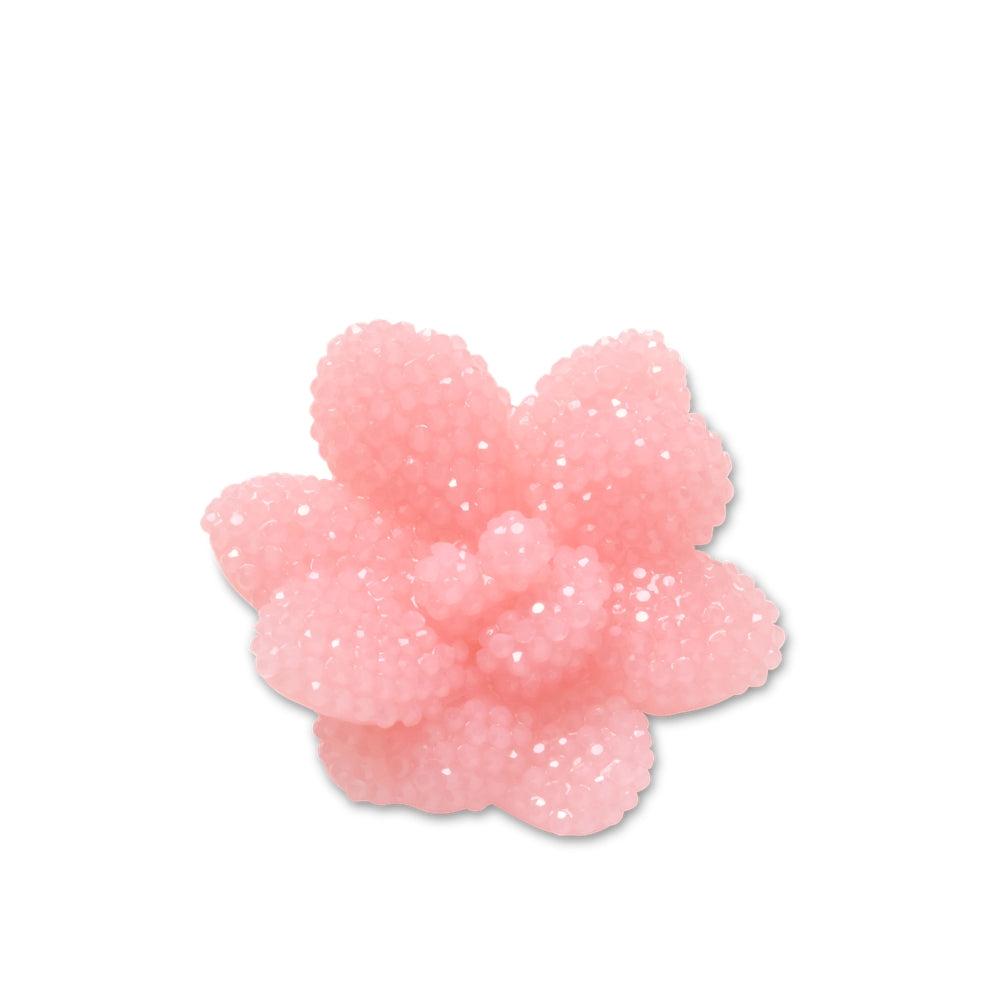 Beaded Pink Flower