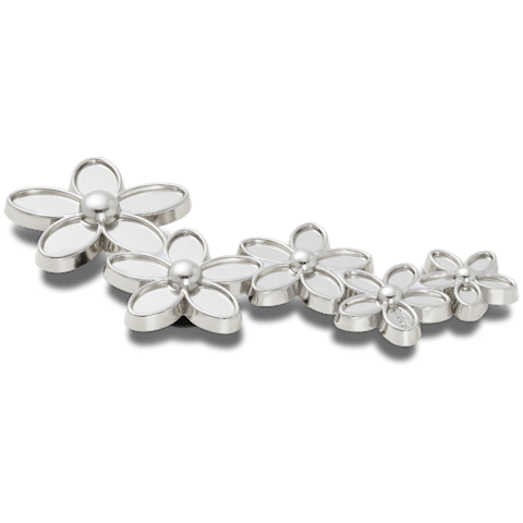 Mega Silver Flower Cluster