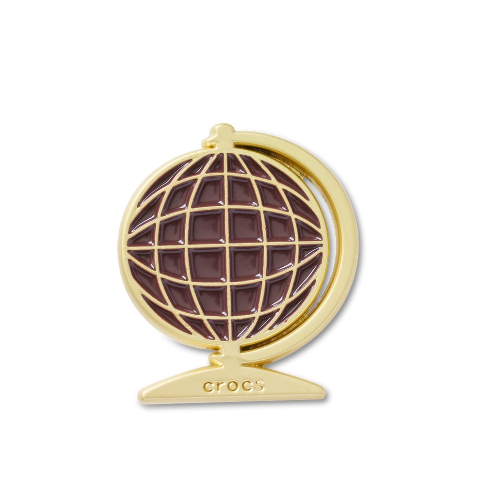 Retro Maroon Globe