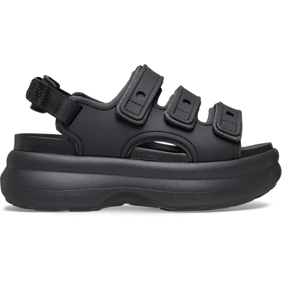 Soho Frosted Sport Sandal Blk