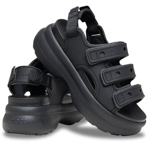Soho Frosted Sport Sandal Blk