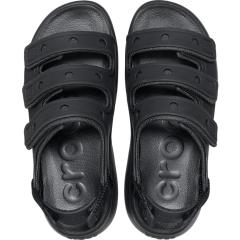 Soho Frosted Sport Sandal Blk
