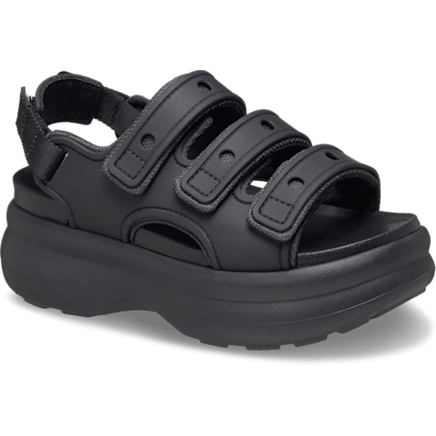 Soho Frosted Sport Sandal Blk