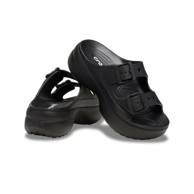 Saturday Platform Sandal W Blk