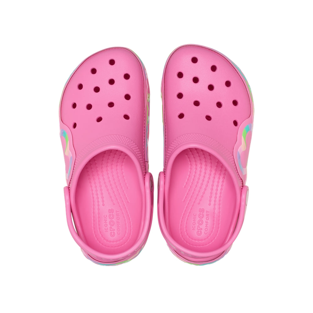 Classic Heart Lights Clog K PLem