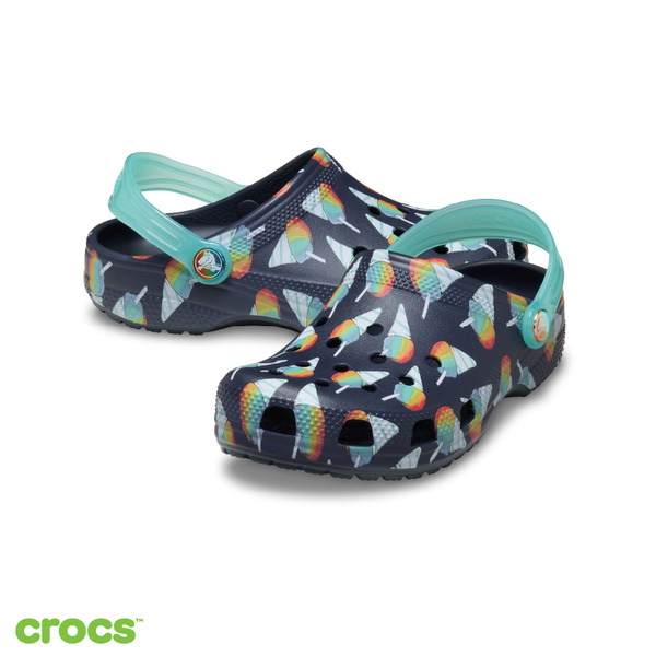 Classic Snow Cone Clog K Navy