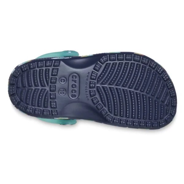 Classic Snow Cone Clog T Navy