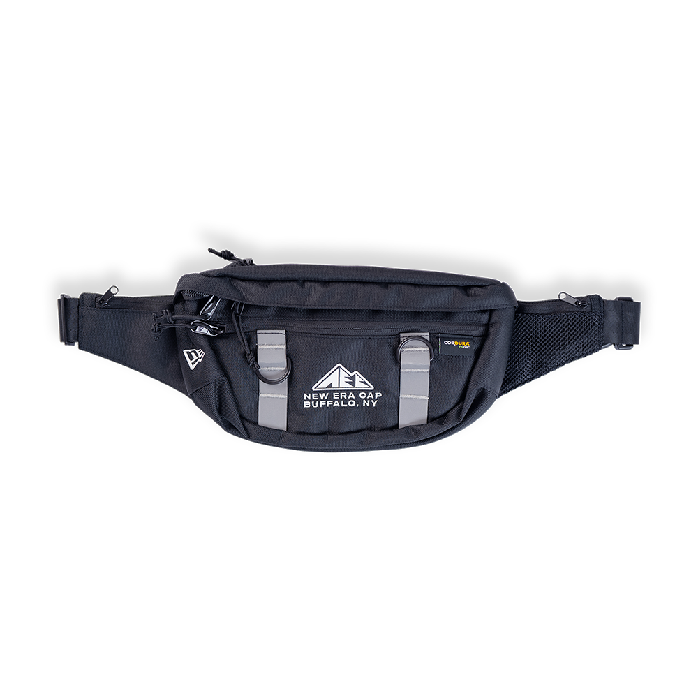 EXP WAIST BAG OUTDOOR MOUNTAIN LOGO BLK