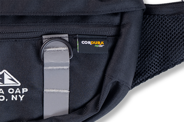 EXP WAIST BAG OUTDOOR MOUNTAIN LOGO BLK
