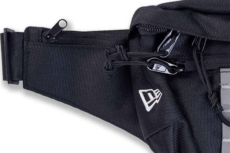 EXP WAIST BAG OUTDOOR MOUNTAIN LOGO BLK