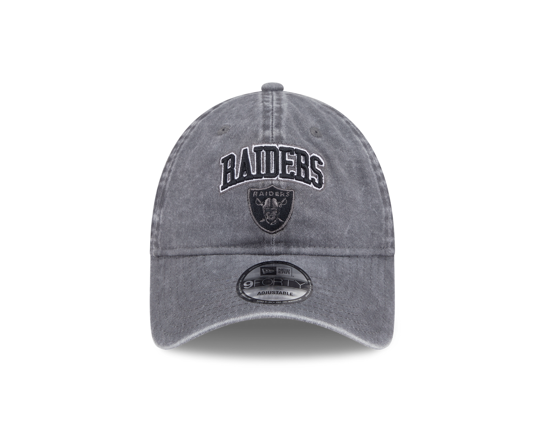 940UNST RAIDERS WEAR BLK LASRAI WASH GRY