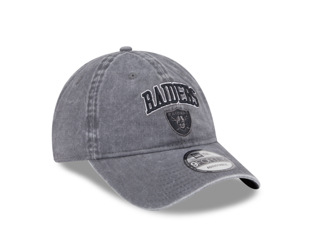 940UNST RAIDERS WEAR BLK LASRAI WASH GRY