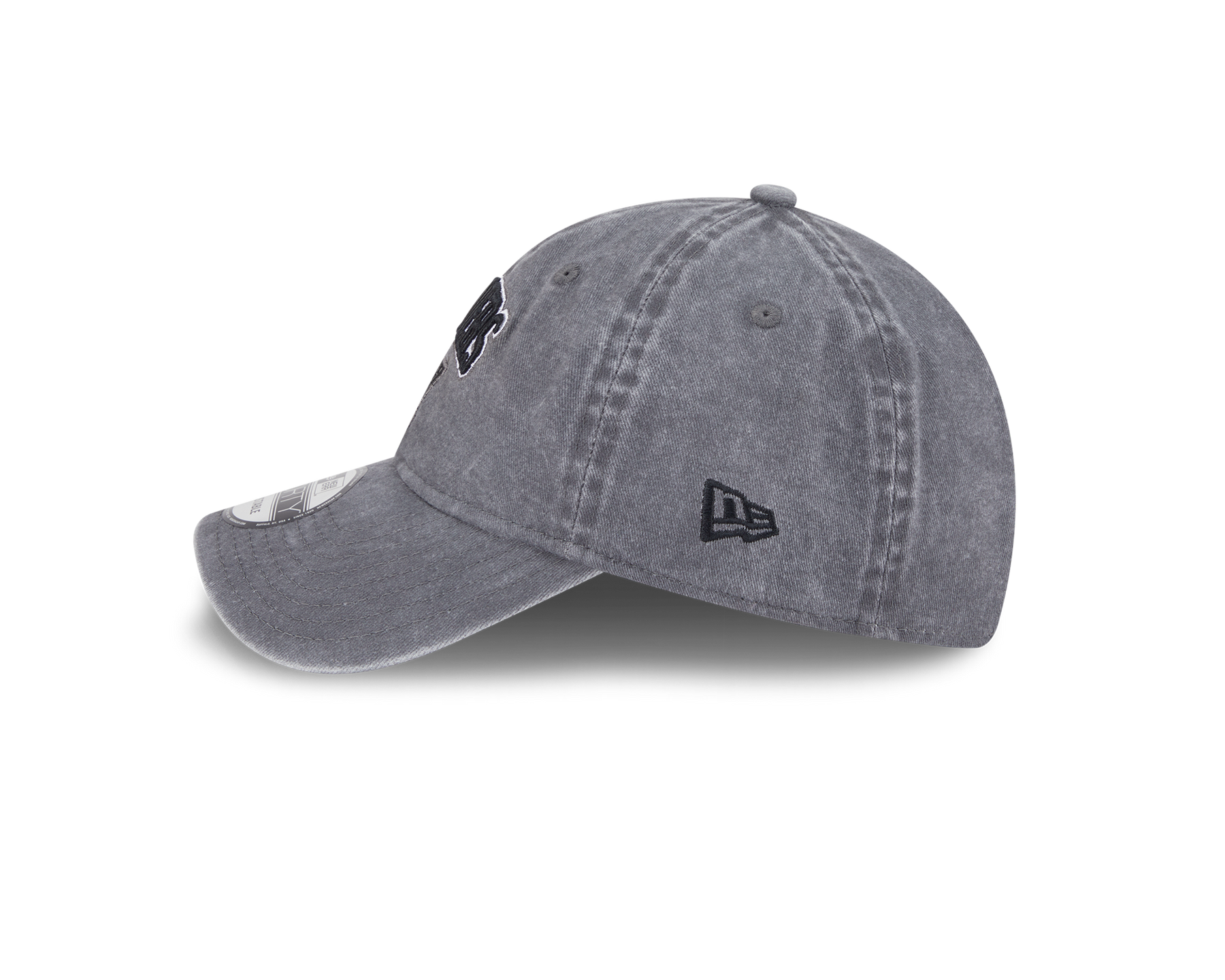 940UNST RAIDERS WEAR BLK LASRAI WASH GRY