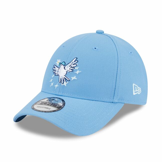 940 EARTH DAY PEACE LOGO SKY BLUE