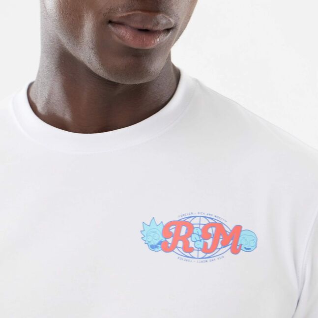 SS TEE RICK MORTY RICMTY CEWHITE