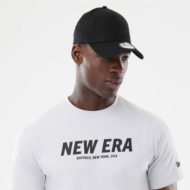 SS TEE NEW ERA BASIC SS26 SILVER SNOW