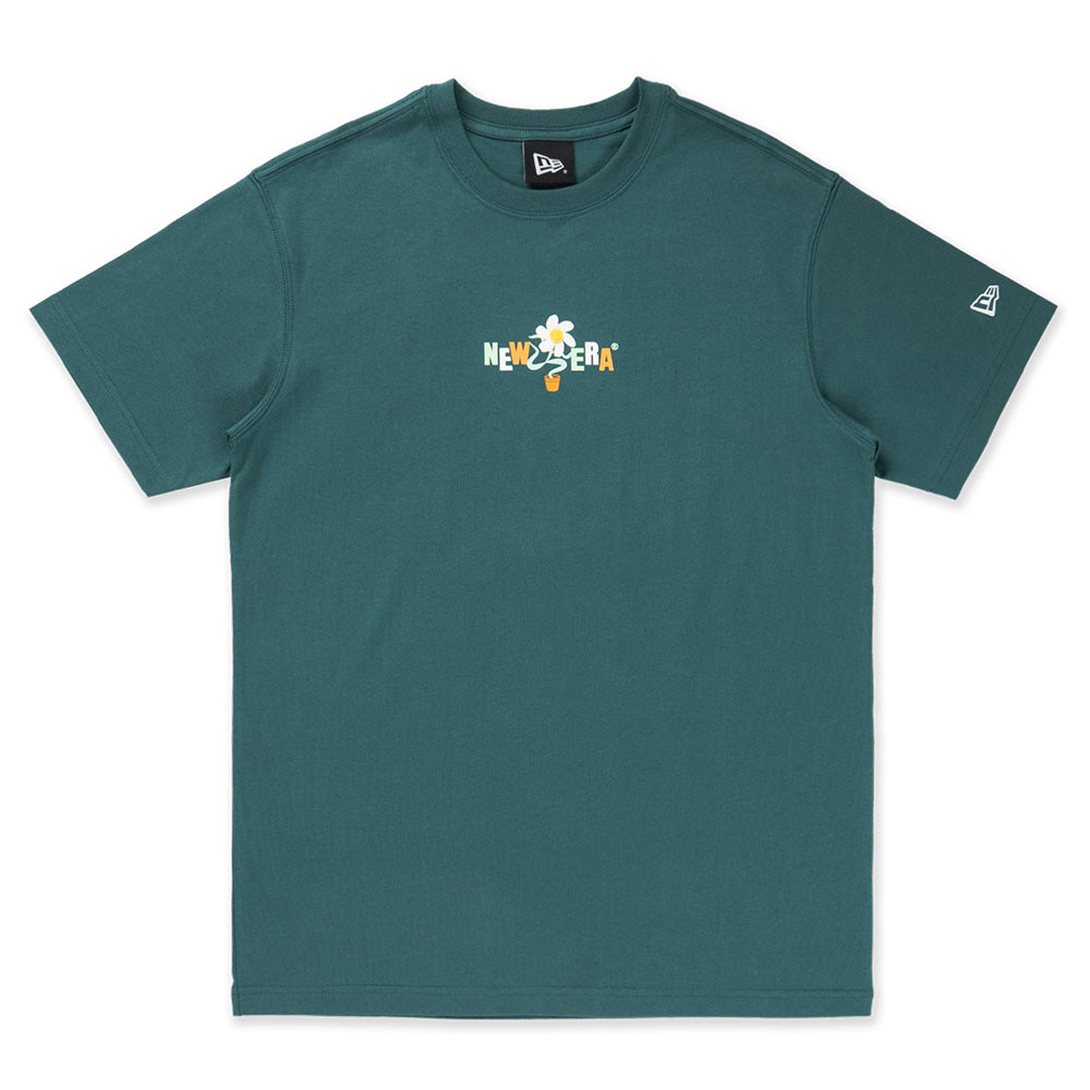 SS TEE EARTH DAY SS26 PINE NEEDLE GREEN