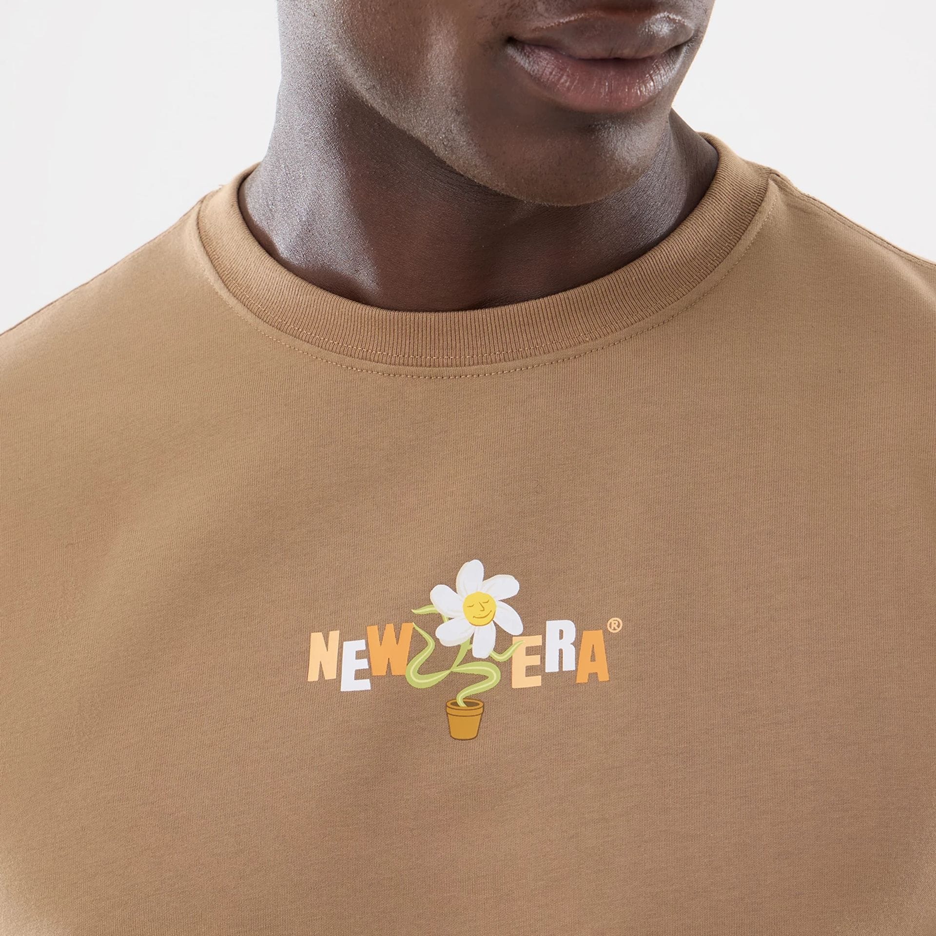 SS TEE EARTH DAY SS26 KHAKI