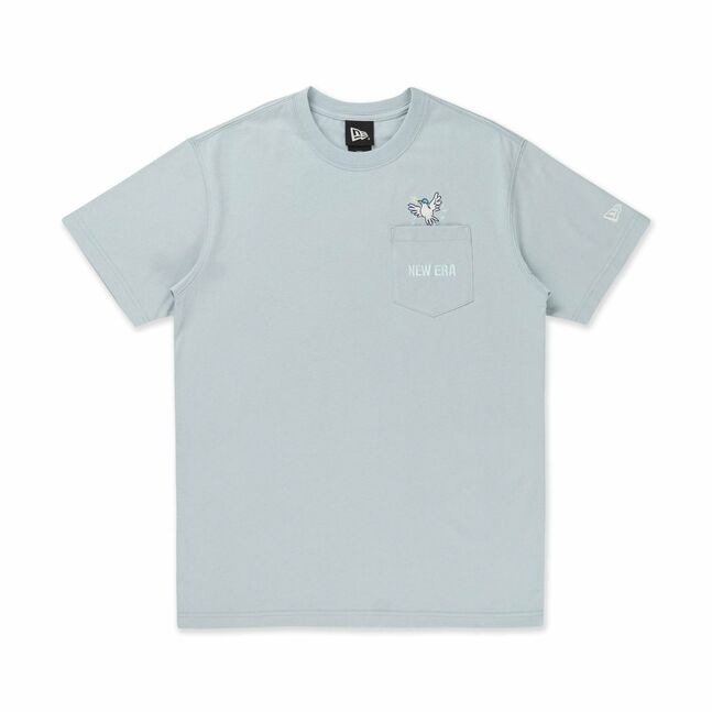 SS POCKET TEE EARTH DAY SS26 SOFT BLUE