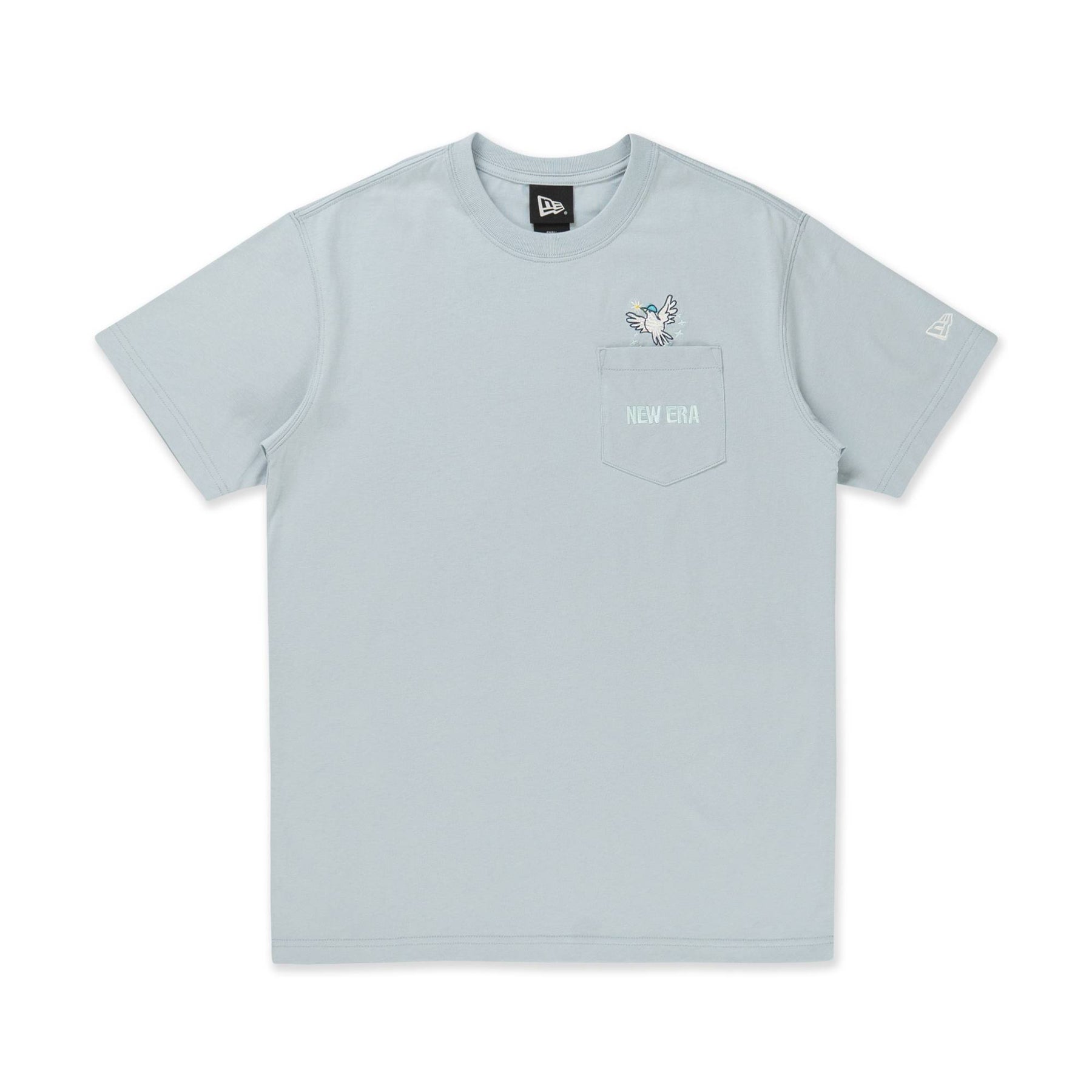 SS POCKET TEE EARTH DAY SS26 SOFT BLUE