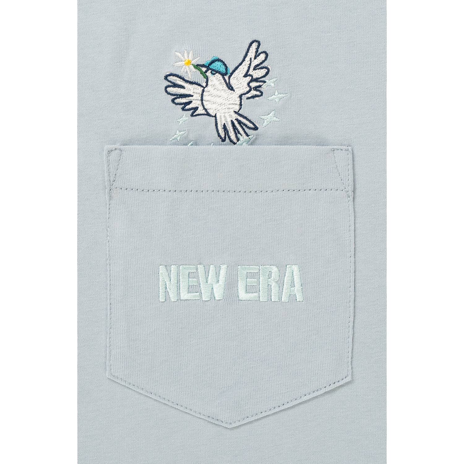SS POCKET TEE EARTH DAY SS26 SOFT BLUE