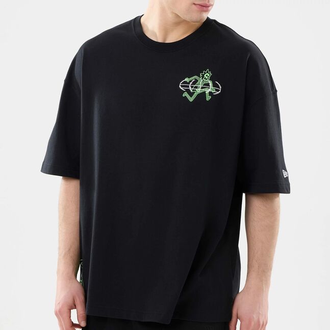 OV SS TEE RICK MORTY RICMTY CEBLACK