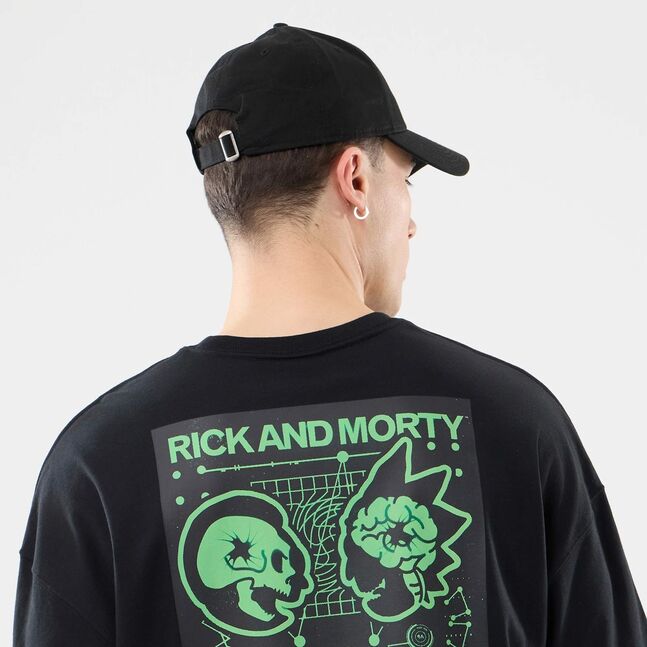 OV SS TEE RICK MORTY RICMTY CEBLACK