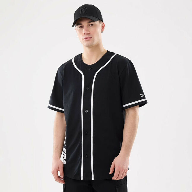 BASEBALL JERSEY NEW ERA BASIC SS26 CEBLK