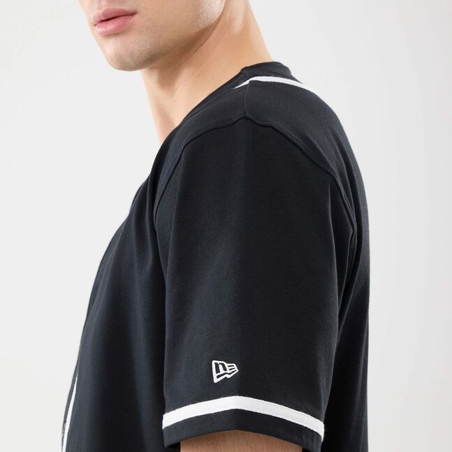 BASEBALL JERSEY NEW ERA BASIC SS26 CEBLK