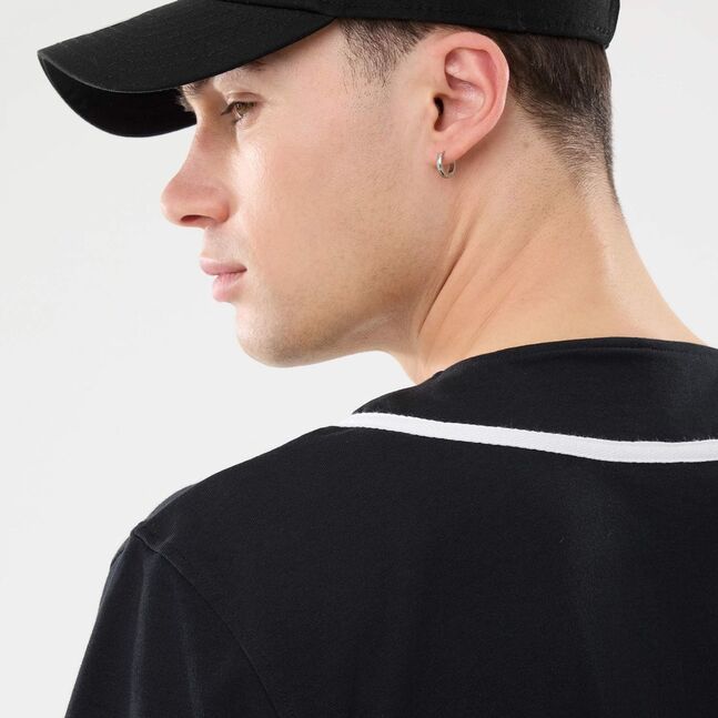 BASEBALL JERSEY NEW ERA BASIC SS26 CEBLK
