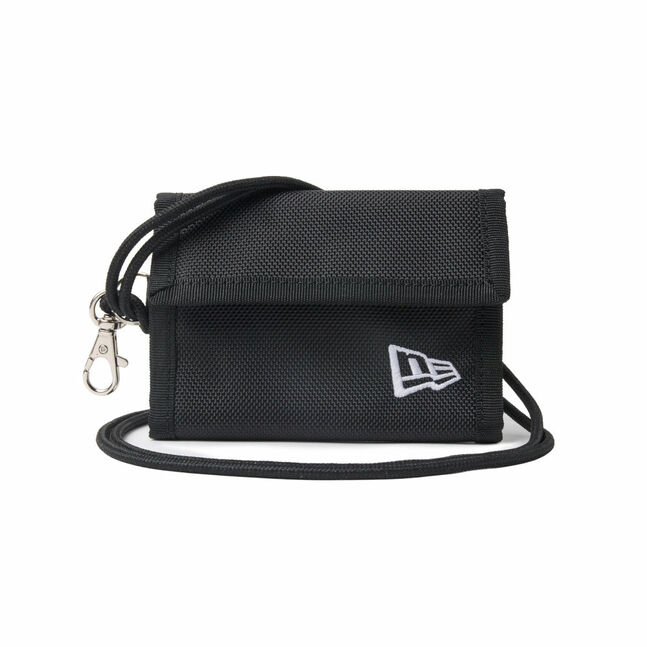 NECK WALLET BLACK INTL