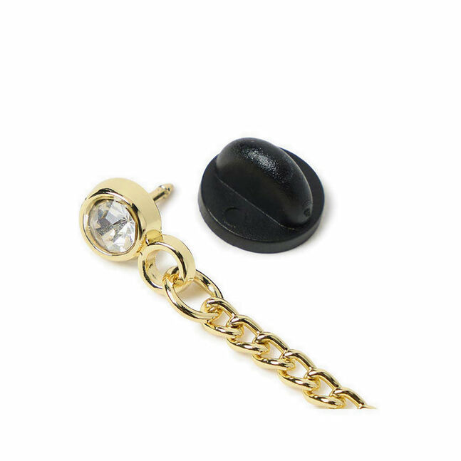 CAP CHAIN FLAG GLD INTL