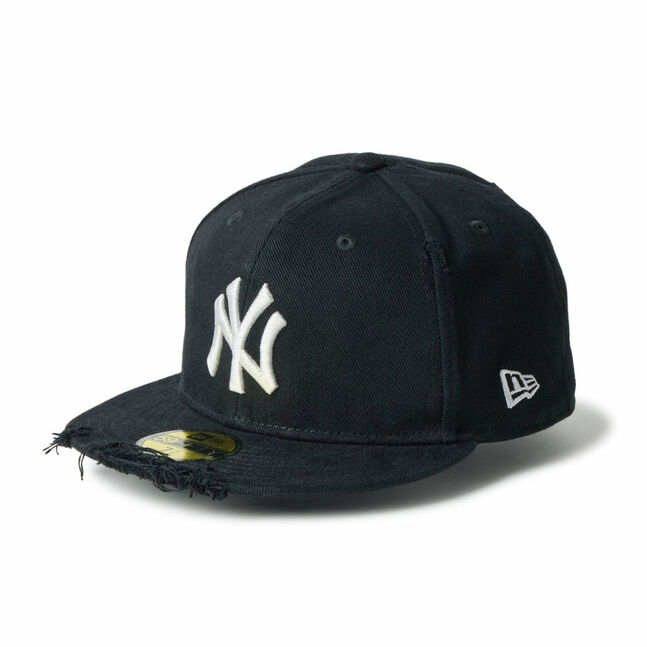 5950 NEYYAN DAMAGED TWILL BLK INTL