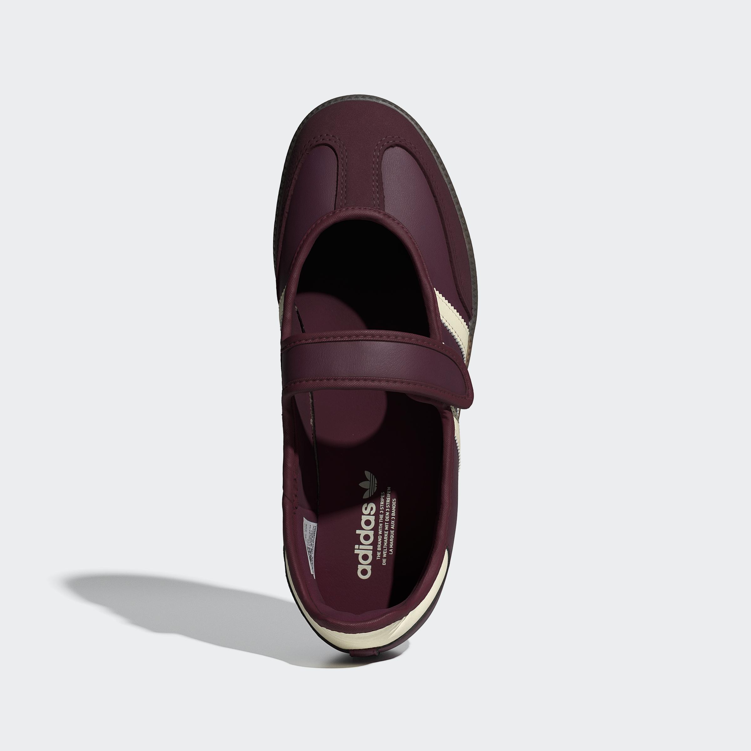 SAMBA JANE W MAROON/CREWHT/GOLDMT