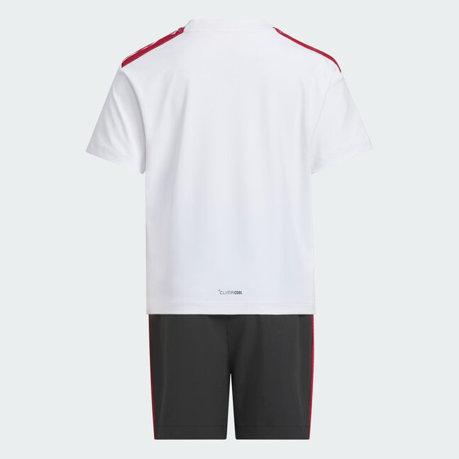 LB SS TEE SET WHITE