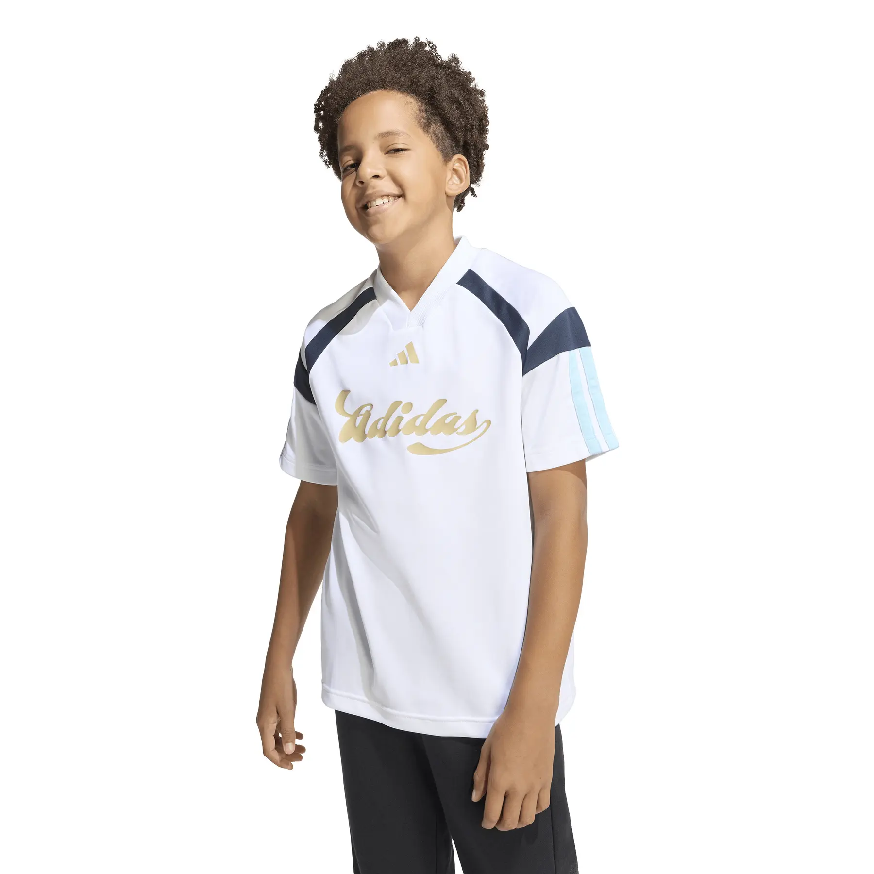 J HOT TEE WHITE/ICEBLU/HAZBEI/