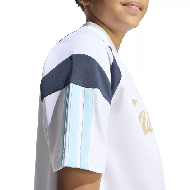 J HOT TEE WHITE/ICEBLU/HAZBEI/
