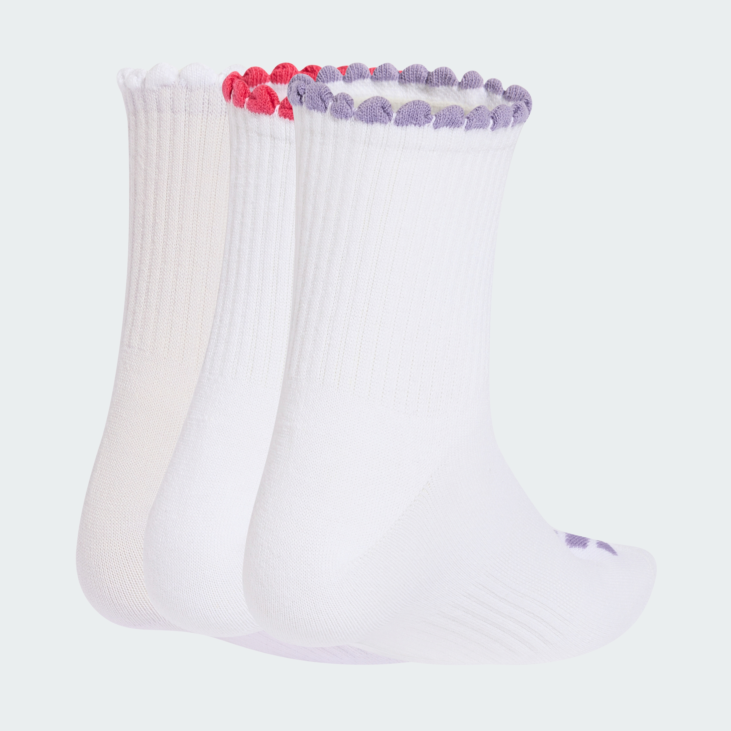WMS QUARTER 3P WHITE/FROPUR/POWPNK/